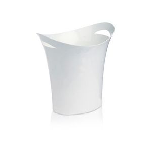 Cesto Para Lixo Branco 8 Litros Waleu