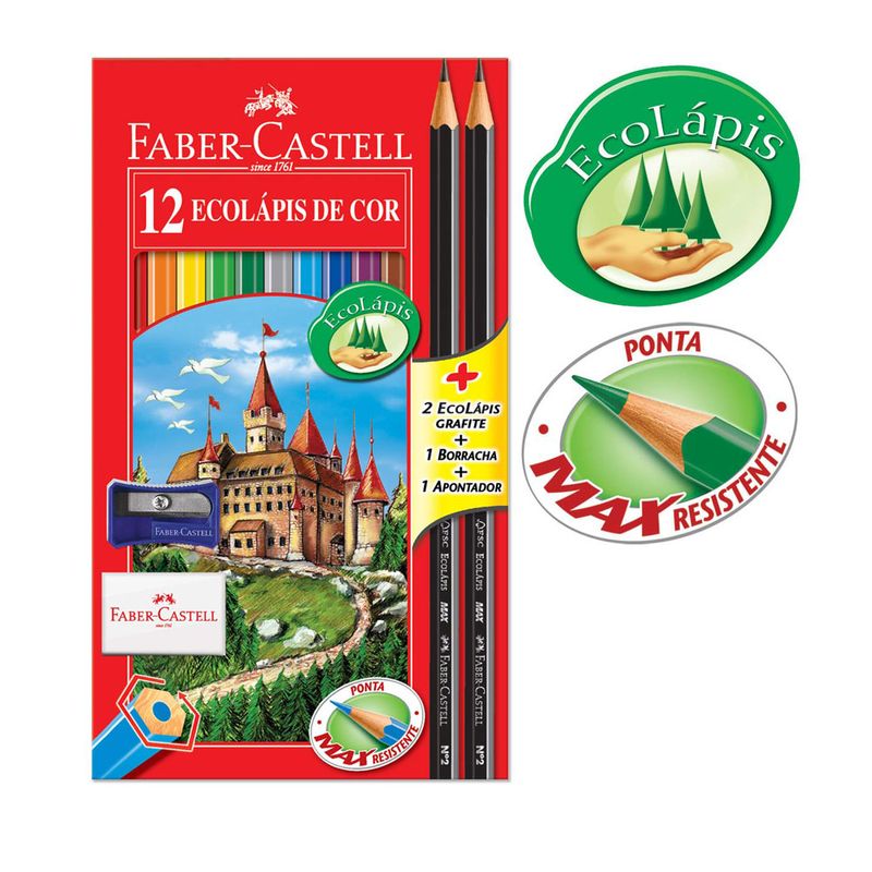 ecolapis-de-cor-sextavado-12-cores-faber-castell
