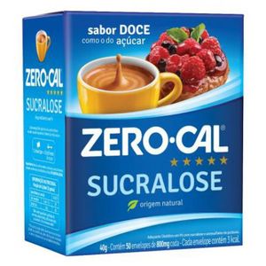 Adoçante Em Pó Sucralose 40g Zero Cal