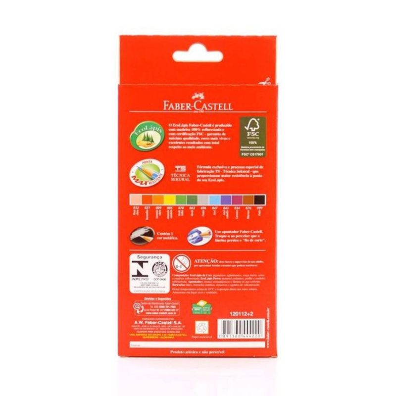 ecolapis-de-cor-sextavado-12-cores-faber-castell