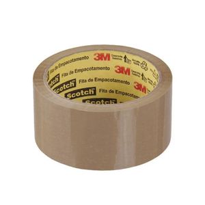 Fita De Empacotamento 45mmx45m Marrom Scotch 3m