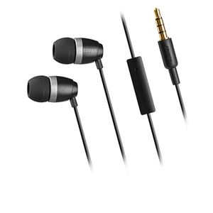 Fone De Ouvido Com Microfone P210 Preto - Edifier