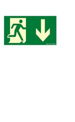placa-auto-adesiva-pvc-seta-para-baixo-sinalize