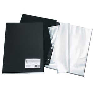 Pasta Catálogo Com 10 Sacos Preto Dac