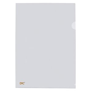 Pasta L A4 Cristal Com 10 Unidades Dac