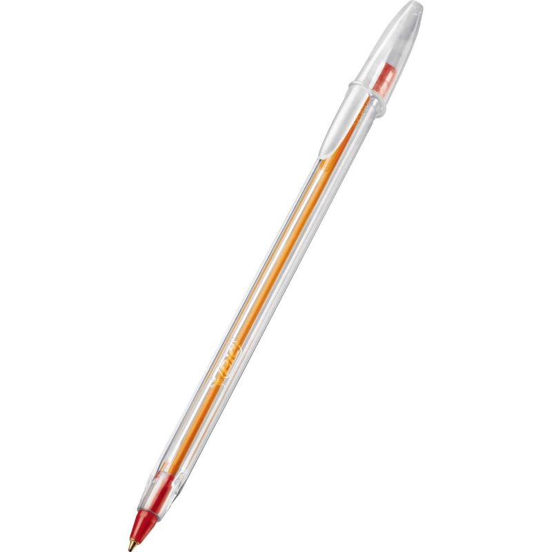 caneta-esferografica-fina-cristal-vermelha-bic