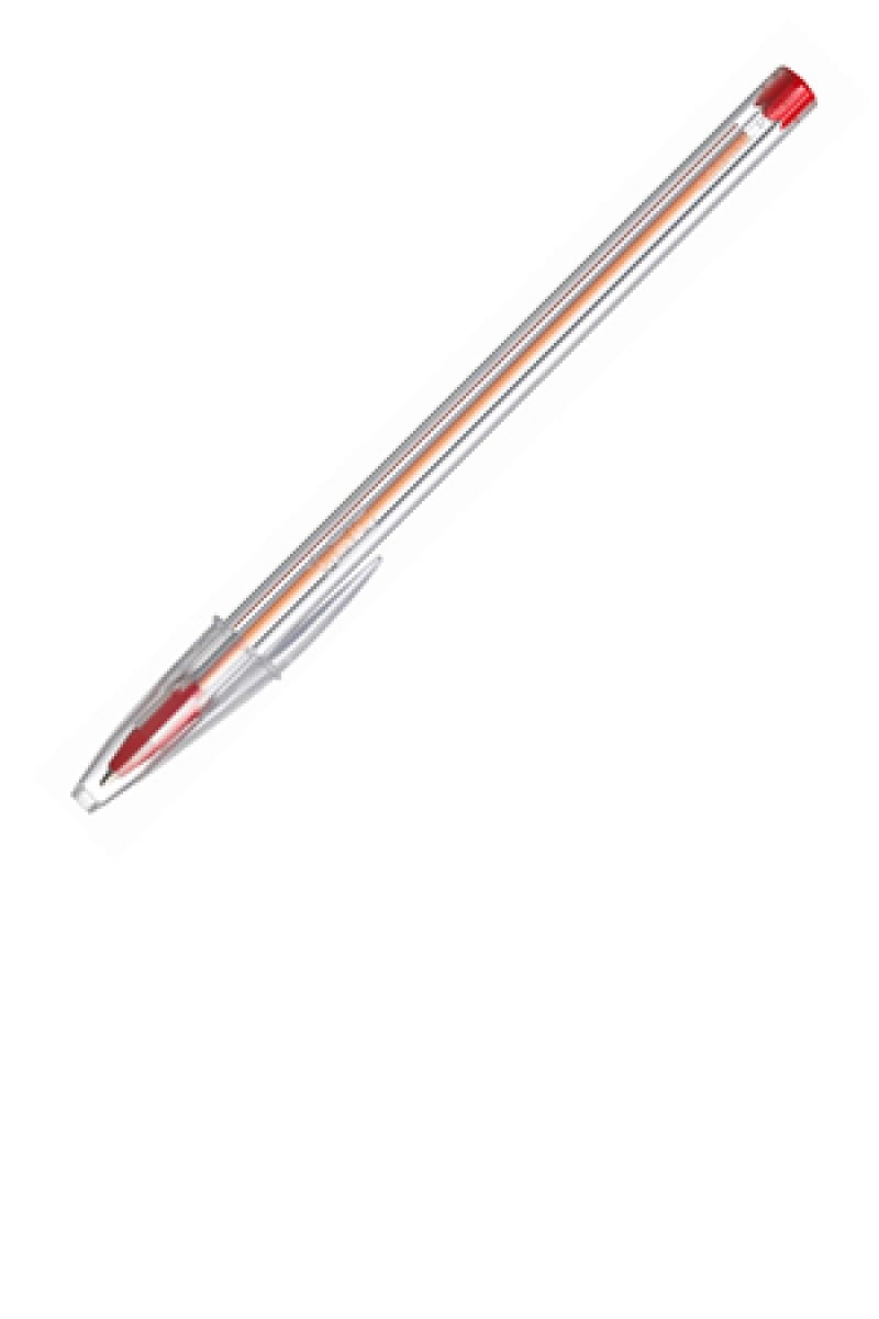 caneta-esferografica-fina-cristal-vermelha-bic