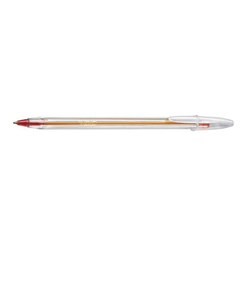 caneta-esferografica-fina-cristal-vermelha-bic
