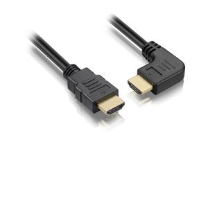 Cabo Hdmi 1.4 Conector 90° 1,80mt Elgin