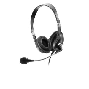 Fone De Ouvido Com Microfone Premium Acoutic Ps2 Preto Multilaser