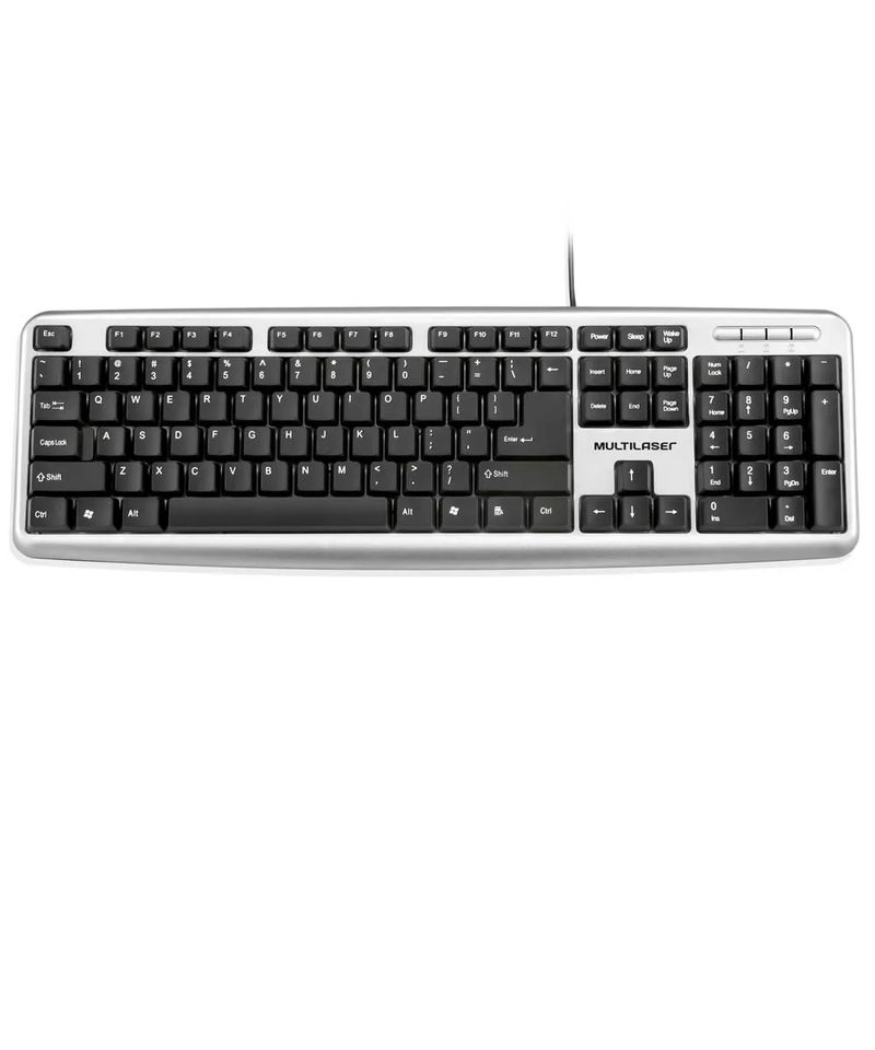 teclado-standard-usb-slim-multilaser