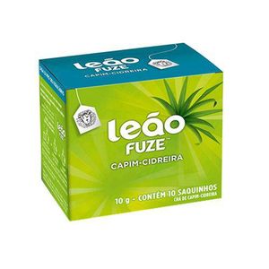 Chá De Capim-Cidreira Com 10 Sachês Fuze Leão
