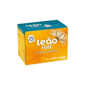 Chá De Camomila Com 15 Sachês Fuze Leão