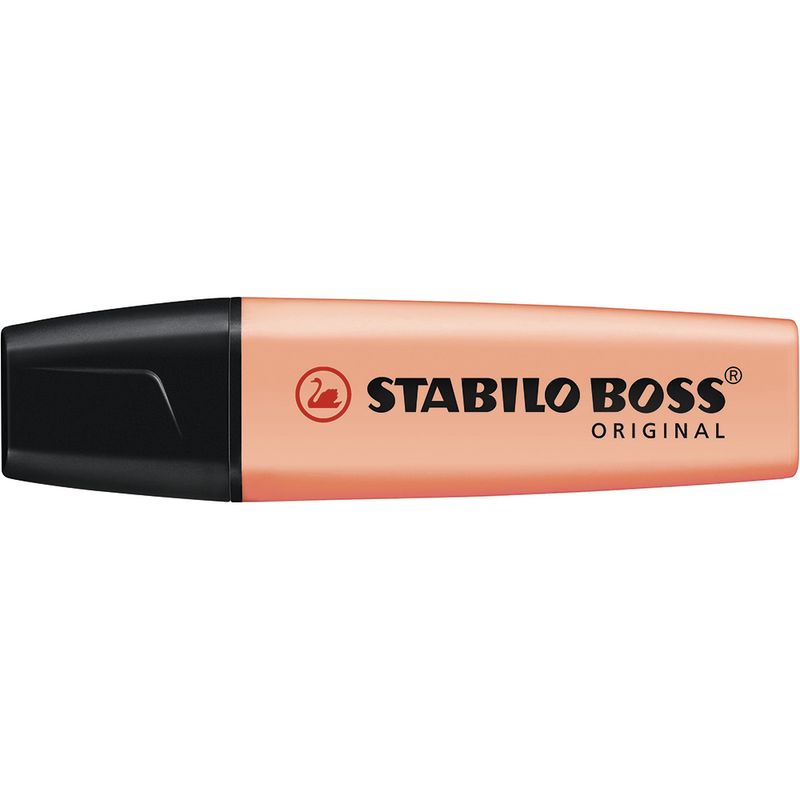 marcador-texto-boss-pastel-pessego-stabilo