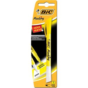 Marca Texto Marking Apagável Amarela Bic