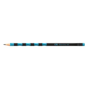 Lápis Preto Com Borracha Wave Grip Cis