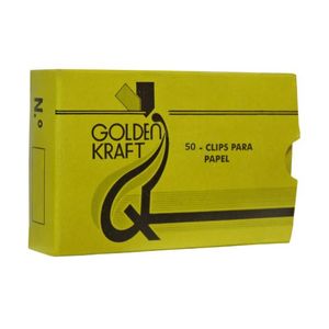 Clips 4/0 Galvanizados Com 50 Unidades Golden Kraft