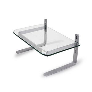 Suporte Para Monitor Office Vidro Incolor Reliza