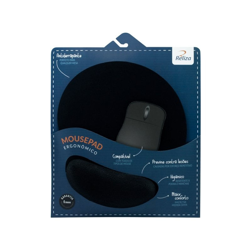 mouse-pad-ergonomico-preto-reliza