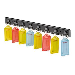 Suporte Organizador De Chaves Com 8 Chaveiros Color Waleu