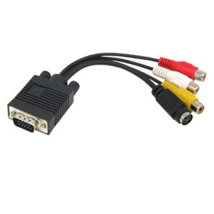 Cabo Monitor Vga X 3 Rca Svhs 1,5 Metros Suprinform