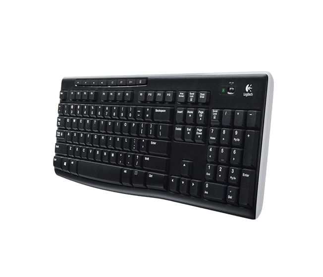 teclado-sem-fio-wireless-k270-keyboard-logitech