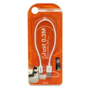 Cabo De Dados Micro Usb 30 Cm Kd-50 Kaidi