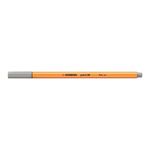 caneta-point-88-95-cinza-pastel-stabilo