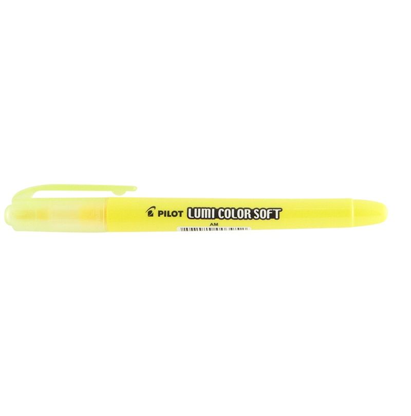 marca-texto-lumi-color-soft-amarelo-pastel-pilot-