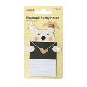 Envelope Sticky Notes 15 Folhas Urso Tysn7396 Eagle