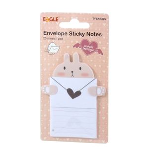 Envelope Sticky Notes 15 Folhas Coelho Tysn7395 Eagle