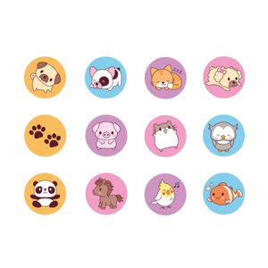 Carimbos Stamp Pets Sortidos Cis