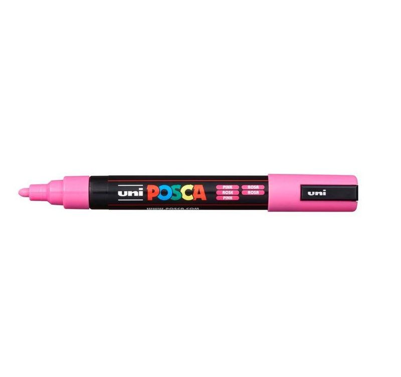 caneta-posca-pc-5m-rosa-uni-ball