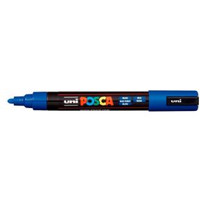 Caneta Posca Pc-5m Azul Uni-Ball