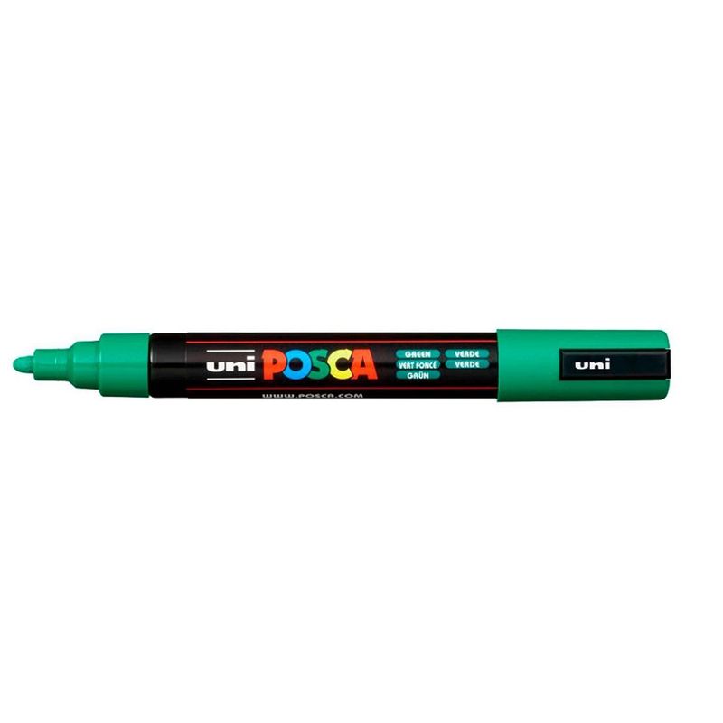 caneta-posca-pc-5m-verde-uni-ball