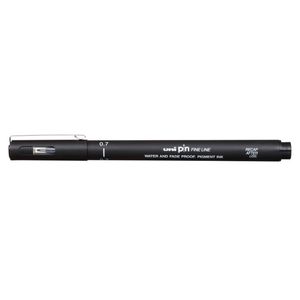 Caneta Unipin Fine Line 0.7 Mm Preto Uni-Ball