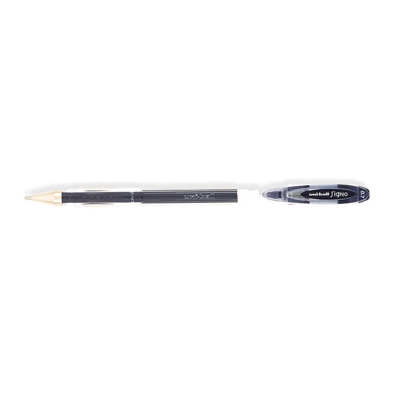 caneta-de-gel-signo-0.7-mm-preto-uni-ball