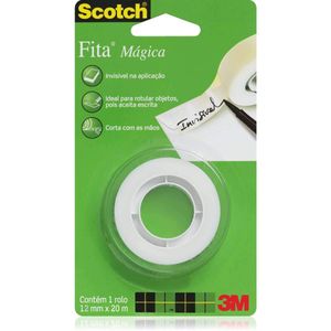 Fita Mágica 12mmx20m Scotch 3m