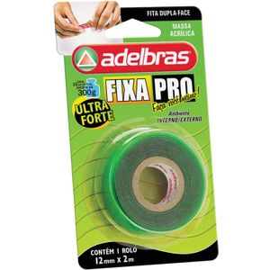 Fita Dupla Face Massa Acrílica Fixa Pro Adelbras