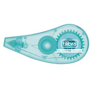 Corretivo Em Fita 5mmx6m Aqua Tilibra