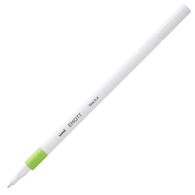 caneta-emott-uni-ball-light-green