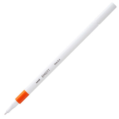 caneta-emott-uni-ball-orange