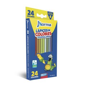 Lapis De Cor Triangular 36 Cores