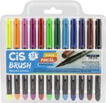 caneta-ponta-pincel-aquarelavel-cis-12-cores
