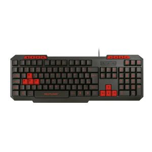 Teclado Gamer Tc243 Preto/Vermelho