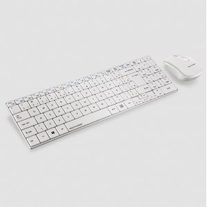 Teclado E Mouse S/Fio Branco Tc203 Multilaser