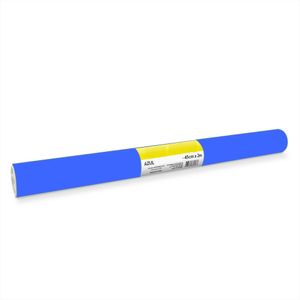 Plastico Auto Adesivo Azul Vmp 45x2m