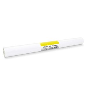 Plastico Auto Adesivo Branco Vmp 45x2m