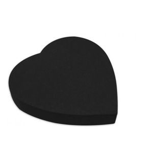 Bloco Adesivo Coração Preto 601700 Eagle C/100 Folhas
