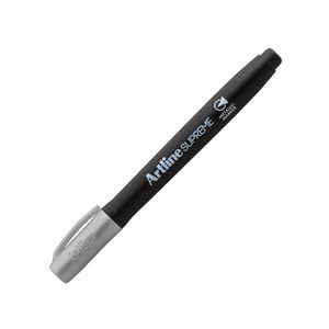 Marcador Permanente Tilbra Artline Supreme Metalic Prata